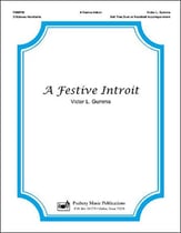A Festive Introit Handbell sheet music cover